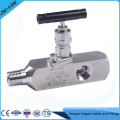 Stainless steel 316 6000psig gauge root valve